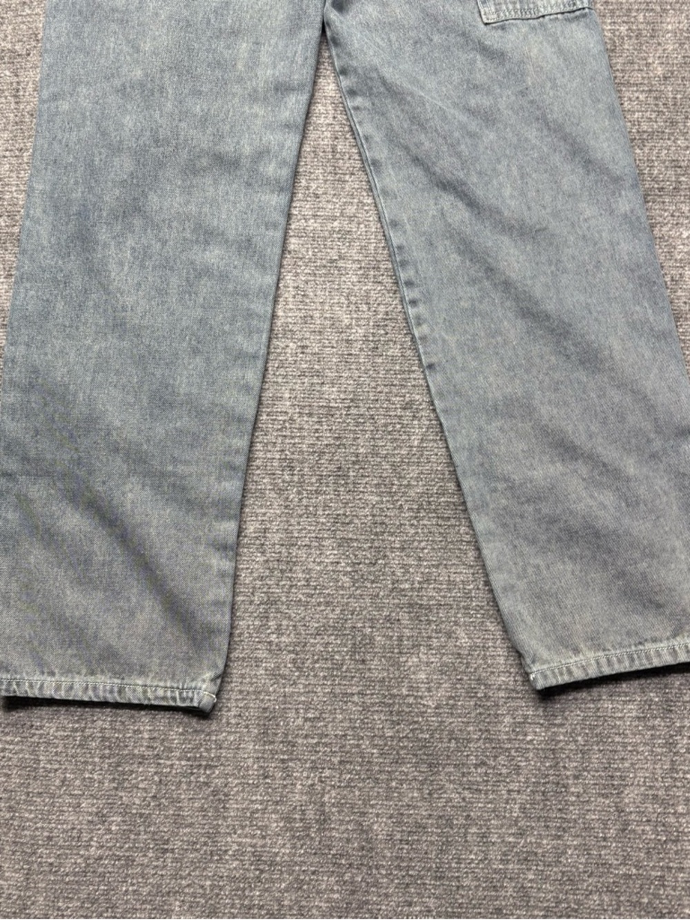 Honor the Gift Jeans Mens S 26x30 Blue Straight Double Knee Utility Button Fly - Picture 13 of 13